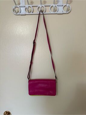 DANIER  Leather multicolor ladies crossbody bag